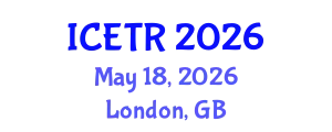 International Conference on Environmental Technology and Recycling (ICETR) May 18, 2026 - London, United Kingdom