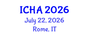 International Conference on History of Architecture (ICHA) July 22, 2026 - Rome, Italy