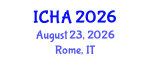 International Conference on History of Architecture (ICHA) August 23, 2026 - Rome, Italy