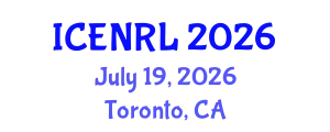 International Conference on Environmental and Natural Resources Law (ICENRL) July 19, 2026 - Toronto, Canada