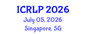 International Conference on Refugee Law and Policy (ICRLP) July 05, 2026 - Singapore, Singapore