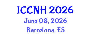 International Conference on Clinical Nutrition and Health (ICCNH) June 08, 2026 - Barcelona, Spain