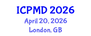 International Conference on Psychiatry and Mental Disorders (ICPMD) April 20, 2026 - London, United Kingdom