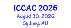 International Conference on Chemometrics in Analytical Chemistry (ICCAC) August 30, 2026 - Sydney, Australia