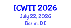 International Conference on Wastewater Treatment Technologies (ICWTT) July 22, 2026 - Berlin, Germany