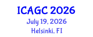 International Conference on Applied Green Chemistry (ICAGC) July 19, 2026 - Helsinki, Finland