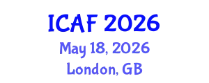 International Conference on Agriculture and Forestry Sciences (ICAF) May 18, 2026 - London, United Kingdom