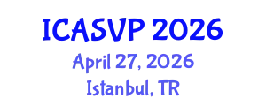 International Conference on Animal Sciences and Veterinary Pathology (ICASVP) April 27, 2026 - Istanbul, Turkey