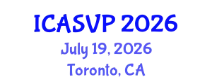 International Conference on Animal Sciences and Veterinary Pathology (ICASVP) July 19, 2026 - Toronto, Canada