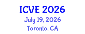 International Conference on Veterinary Epidemiology (ICVE) July 19, 2026 - Toronto, Canada