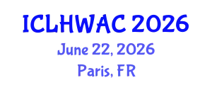 International Conference on Livestock Health, Welfare and Animal Care (ICLHWAC) June 22, 2026 - Paris, France