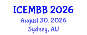 International Conference on Energy Management, Biofuels and Biorefining (ICEMBB) August 30, 2026 - Sydney, Australia