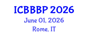 International Conference on Bioenergy, Biogas and Biogas Production (ICBBBP) June 01, 2026 - Rome, Italy