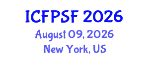 International Conference on Food Packaging and Safety of Food (ICFPSF) August 09, 2026 - New York, United States