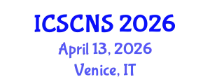International Conference on Scientific Computation and Numerical Simulations (ICSCNS) April 13, 2026 - Venice, Italy