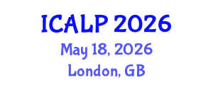 International Conference on Applied Linguistics and Psycholinguistics (ICALP) May 18, 2026 - London, United Kingdom