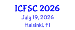 International Conference on Forensic Sciences and Criminology (ICFSC) July 19, 2026 - Helsinki, Finland