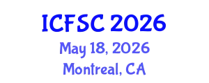 International Conference on Forensic Sciences and Criminology (ICFSC) May 18, 2026 - Montreal, Canada