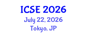 International Conference on Science Education (ICSE) July 22, 2026 - Tokyo, Japan