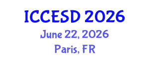International Conference on Civil Engineering and Sustainable Designs (ICCESD) June 22, 2026 - Paris, France