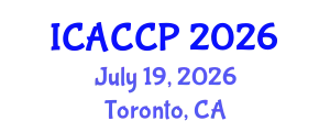 International Conference on Agricultural Chemistry and Crop Protection (ICACCP) July 19, 2026 - Toronto, Canada