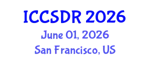 International Conference on Construction Systems and Disaster Reduction (ICCSDR) June 01, 2026 - San Francisco, United States