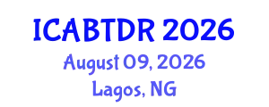 International Conference on Advanced Building Technologies and Disaster Reduction (ICABTDR) August 09, 2026 - Lagos, Nigeria