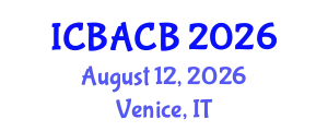 International Conference on Biomedical Applications and Computational Biology (ICBACB) August 12, 2026 - Venice, Italy
