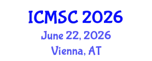 International Conference on Macromolecular and Supramolecular Chemistry (ICMSC) June 22, 2026 - Vienna, Austria
