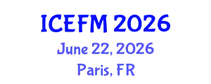 International Conference on Environmental Friendly Materials (ICEFM) June 22, 2026 - Paris, France
