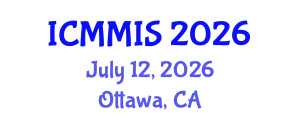 International Conference on Metal Material, Iron and Steel (ICMMIS) July 12, 2026 - Ottawa, Canada