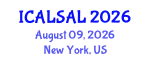 International Conference on Advanced Language Sciences and Applied Linguistics (ICALSAL) August 09, 2026 - New York, United States