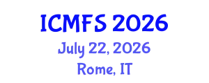 International Conference on Micronutrients and Food Science (ICMFS) July 22, 2026 - Rome, Italy