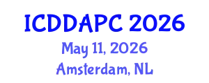 International Conference on Drug Design and Advanced Pharmaceutical Chemistry (ICDDAPC) May 11, 2026 - Amsterdam, Netherlands