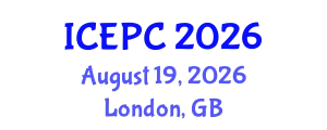 International Conference on Ethnopharmacology and Pharmaceutical Chemistry (ICEPC) August 19, 2026 - London, United Kingdom