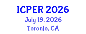 International Conference on Philosophy, Ethics and Religion (ICPER) July 19, 2026 - Toronto, Canada