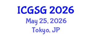 International Conference on Gender Studies and Gender (ICGSG) May 25, 2026 - Tokyo, Japan