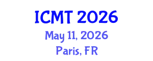 International Conference on Marine Technology (ICMT) May 11, 2026 - Paris, France