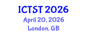 International Conference on Tribology and Surface Technology (ICTST) April 20, 2026 - London, United Kingdom