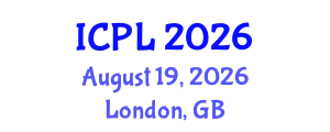 International Conference on Philosophy of Language (ICPL) August 19, 2026 - London, United Kingdom