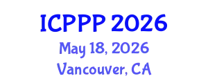 International Conference on Philosophy, Psychiatry and Psychology (ICPPP) May 18, 2026 - Vancouver, Canada
