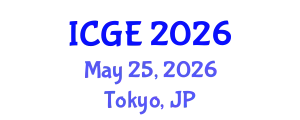 International Conference on Geography and the Environment (ICGE) May 25, 2026 - Tokyo, Japan