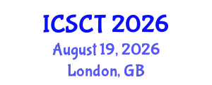 International Conference on Sports Coaching and Training (ICSCT) August 19, 2026 - London, United Kingdom
