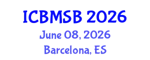 International Conference on Biochemistry, Molecular and Structural Biology (ICBMSB) June 08, 2026 - Barcelona, Spain