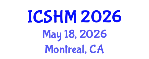 International Conference on Sexual Health and Medicine (ICSHM) May 18, 2026 - Montreal, Canada