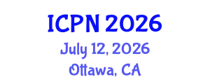 International Conference on Pediatric Neurology (ICPN) July 12, 2026 - Ottawa, Canada