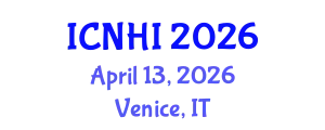 International Conference on Nursing and Healthcare Informatics (ICNHI) April 13, 2026 - Venice, Italy