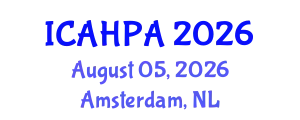 International Conference on Anthropology, History, Philosophy and Archaeology (ICAHPA) August 05, 2026 - Amsterdam, Netherlands