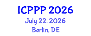 International Conference on Plant Physiology and Pathology (ICPPP) July 22, 2026 - Berlin, Germany
