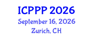 International Conference on Plant Physiology and Pathology (ICPPP) September 16, 2026 - Zurich, Switzerland
